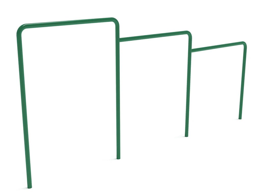 Playground Equipment Triple Uneven Agility Bars (PGC013) - SchoolOutlet