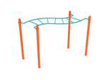 Playground Equipment Wavy Overhead Scaling Ladder (PGC015) - SchoolOutlet