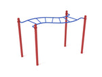 Playground Equipment Wavy Overhead Scaling Ladder (PGC015) - SchoolOutlet