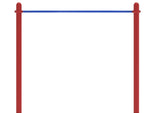 Playground Equipment Wavy Overhead Scaling Ladder (PGC015) - SchoolOutlet