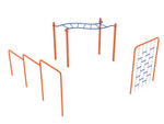 Playground Equipment 3 Piece Basic Kids Gym Course (PGC017) - SchoolOutlet
