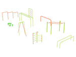 Playground Equipment 9 Piece Advanced Kids Gym Course (PGC018) - SchoolOutlet