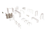 Playground Equipment 16 Piece Premier Kids Gym Course (PGC019) - SchoolOutlet