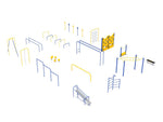 Playground Equipment 16 Piece Premier Kids Gym Course (PGC019) - SchoolOutlet