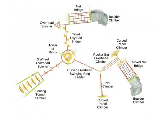 Playground Equipment Silver Star (PGP005) - SchoolOutlet