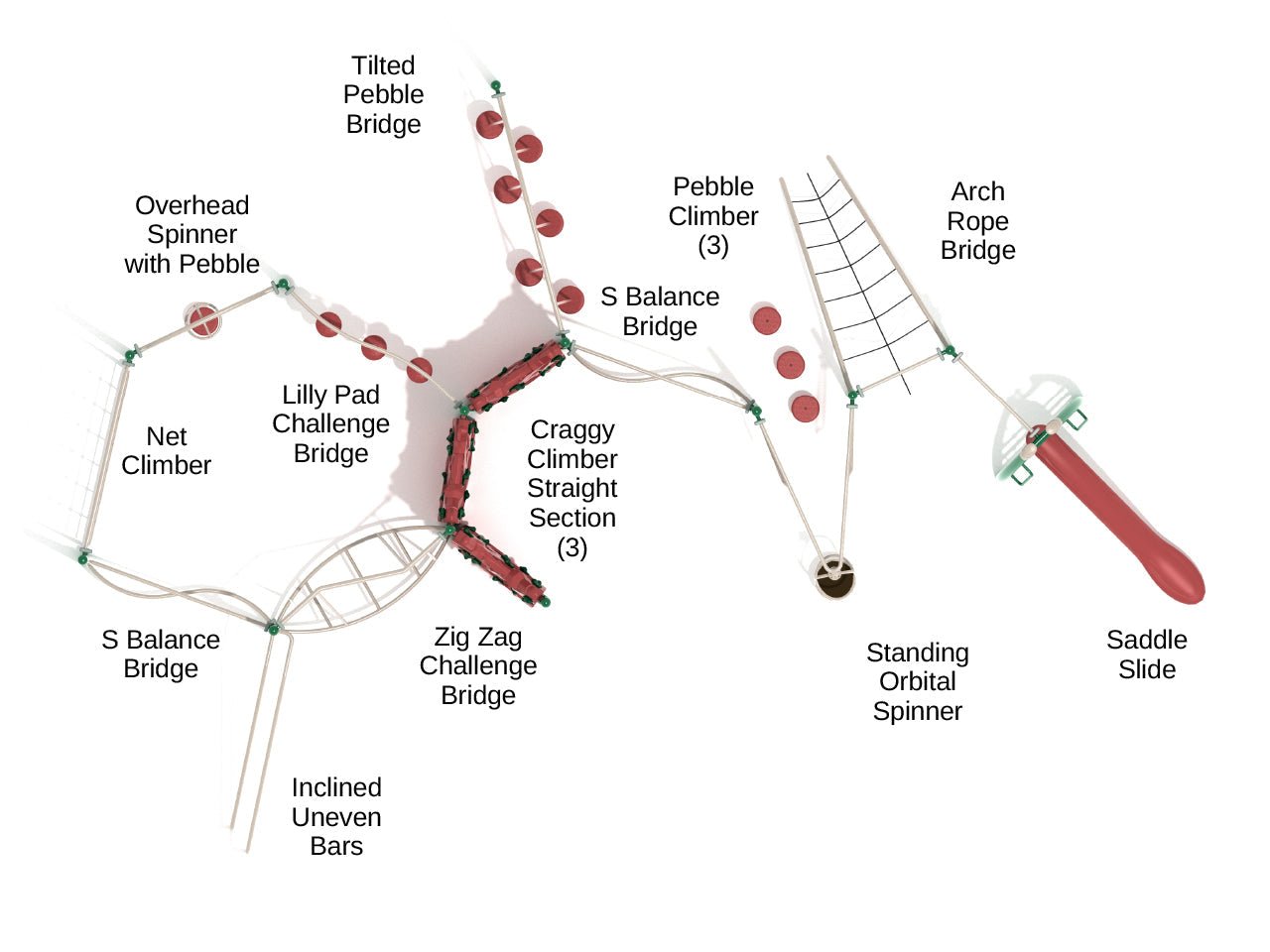 Playground Equipment Pine Valley (PGP024) - SchoolOutlet