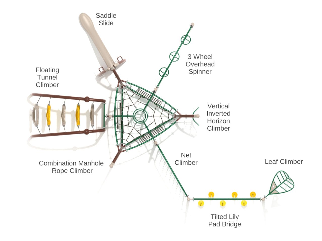 Playground Equipment Long Ponds (PGP030) - SchoolOutlet