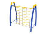 Playground Equipment Curved Post Chain Climbing Wall (PGS002) - SchoolOutlet