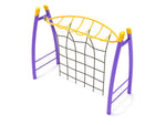 Playground Equipment Curved Post Overhead Inverted Horizon Climber with Rope Attachment (PGS006) - SchoolOutlet