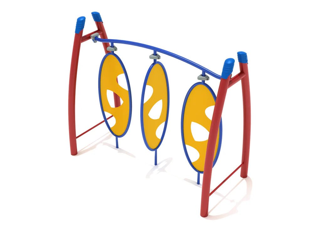 Playground Equipment Curved Post Triple Wing Climber (PGS010) - SchoolOutlet