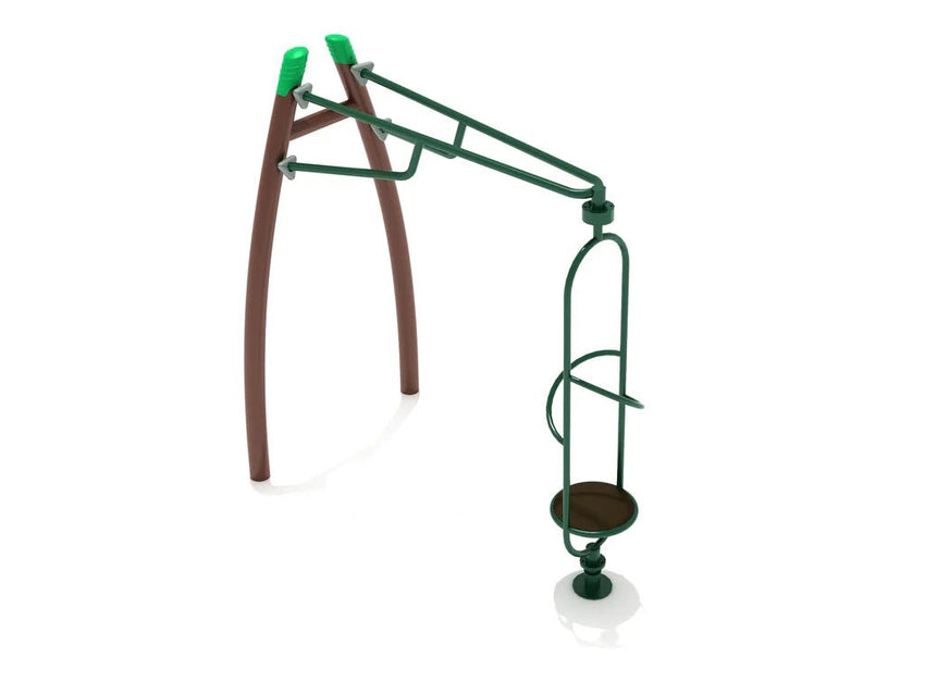 Playground Equipment Curved Post Standing Orbital Spinner (PGS012) - SchoolOutlet