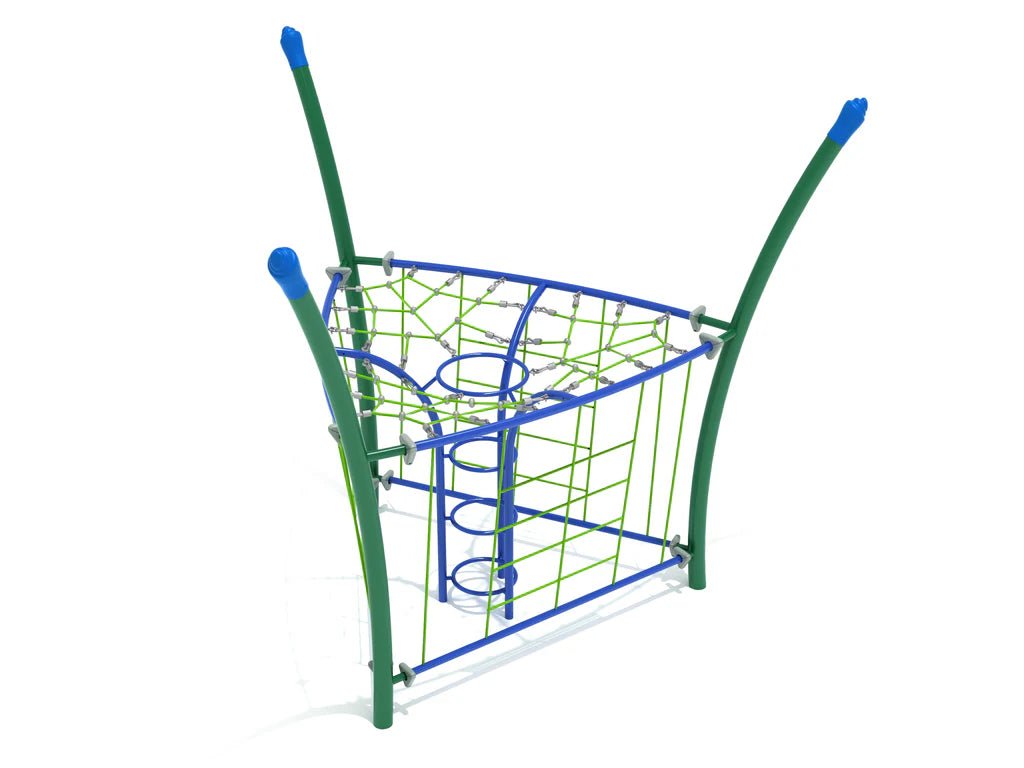 Playground Equipment Combination Manhole Rope Climber with Side Nets (PGS013) - SchoolOutlet