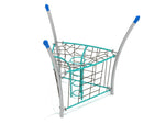 Playground Equipment Combination Manhole Rope Climber with Side Nets (PGS013) - SchoolOutlet