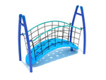 Playground Equipment Curved Post Floating Bridge (PGS015) - SchoolOutlet