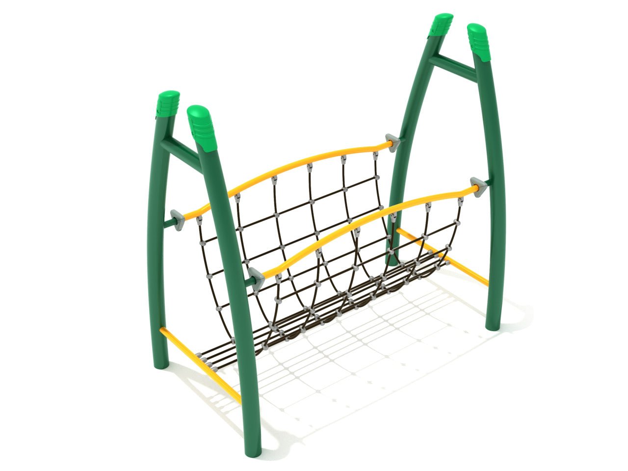 Playground Equipment Curved Post Net Bridge (PGS017) - SchoolOutlet