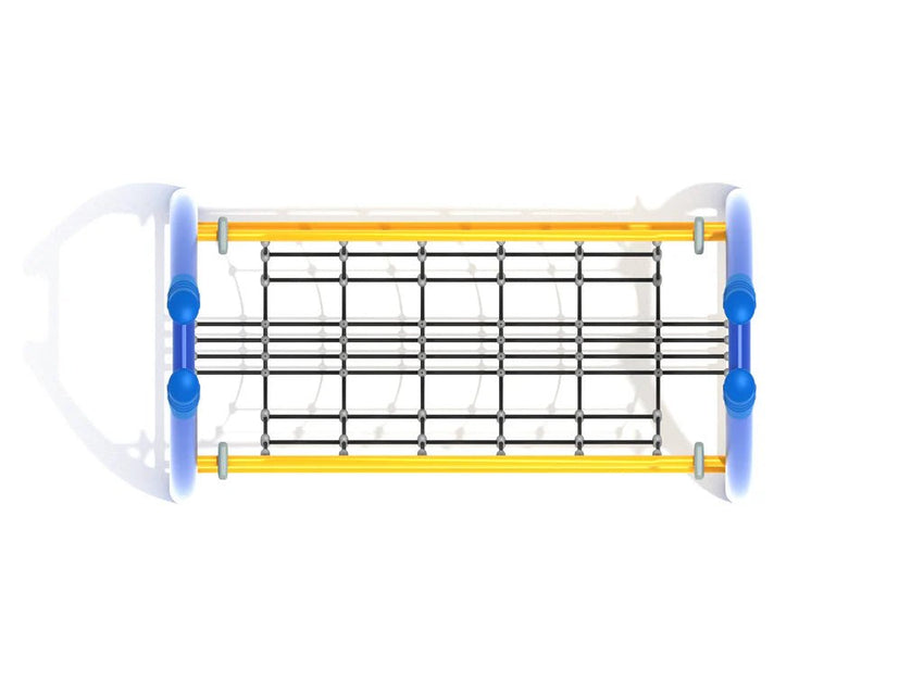 Playground Equipment Curved Post Net Bridge (PGS017) - SchoolOutlet