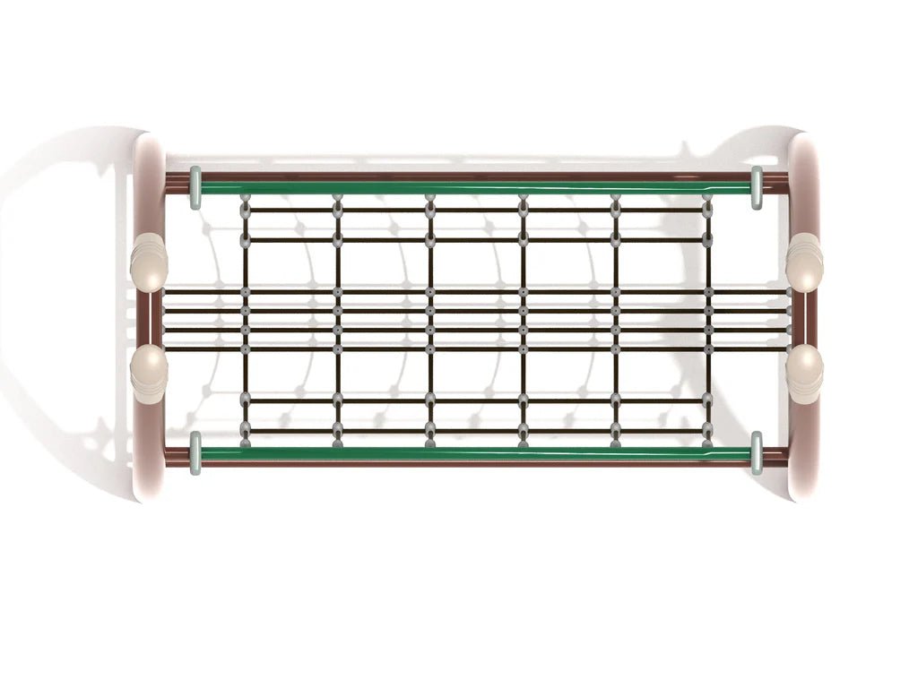 Playground Equipment Curved Post Net Bridge (PGS017) - SchoolOutlet
