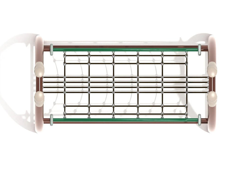 Playground Equipment Curved Post Net Bridge (PGS017) - SchoolOutlet