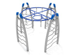 Playground Equipment Curved Post Circle Overhead Swinging Ring Ladder (PGS018) - SchoolOutlet