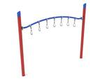 Playground Equipment Single Post Curved Overhead Swinging Ring Ladder (PGS023) - SchoolOutlet