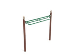 Playground Equipment Single Post Overhead Parallel Bar Climber (PGS026) - SchoolOutlet