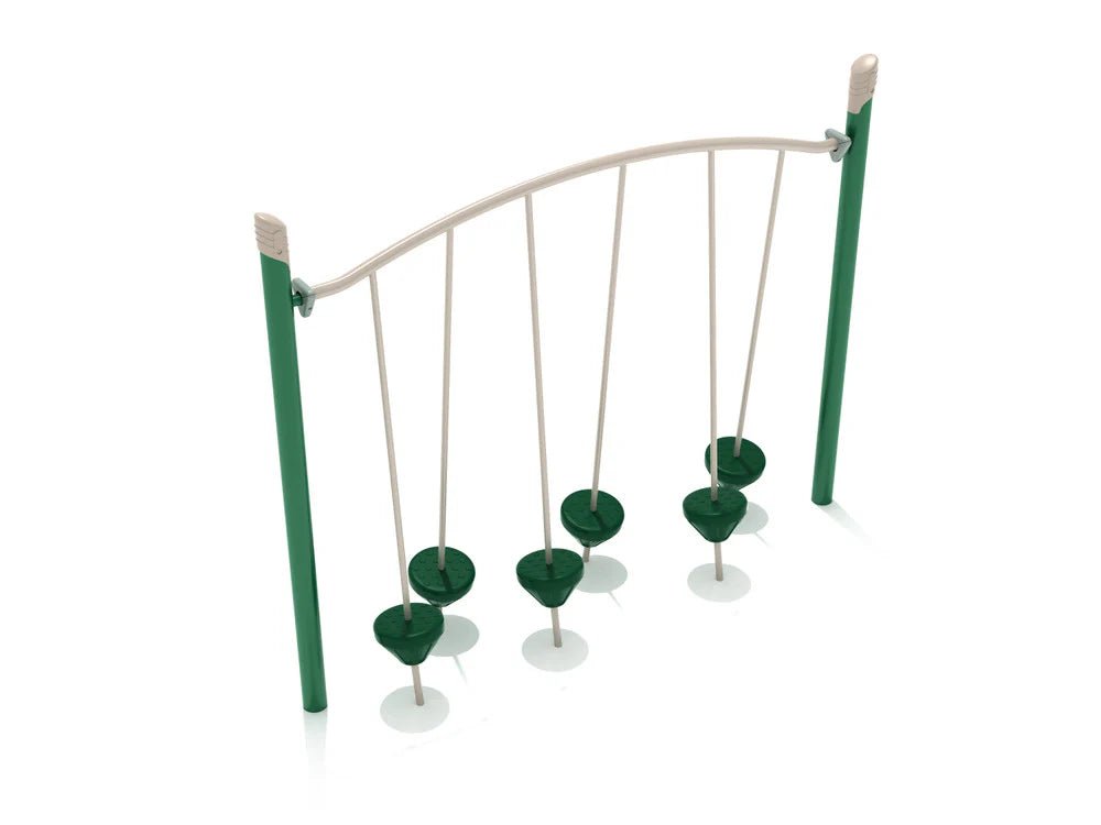 Playground Equipment Single Post Tilted Pebble Bridge (PGS029) - SchoolOutlet