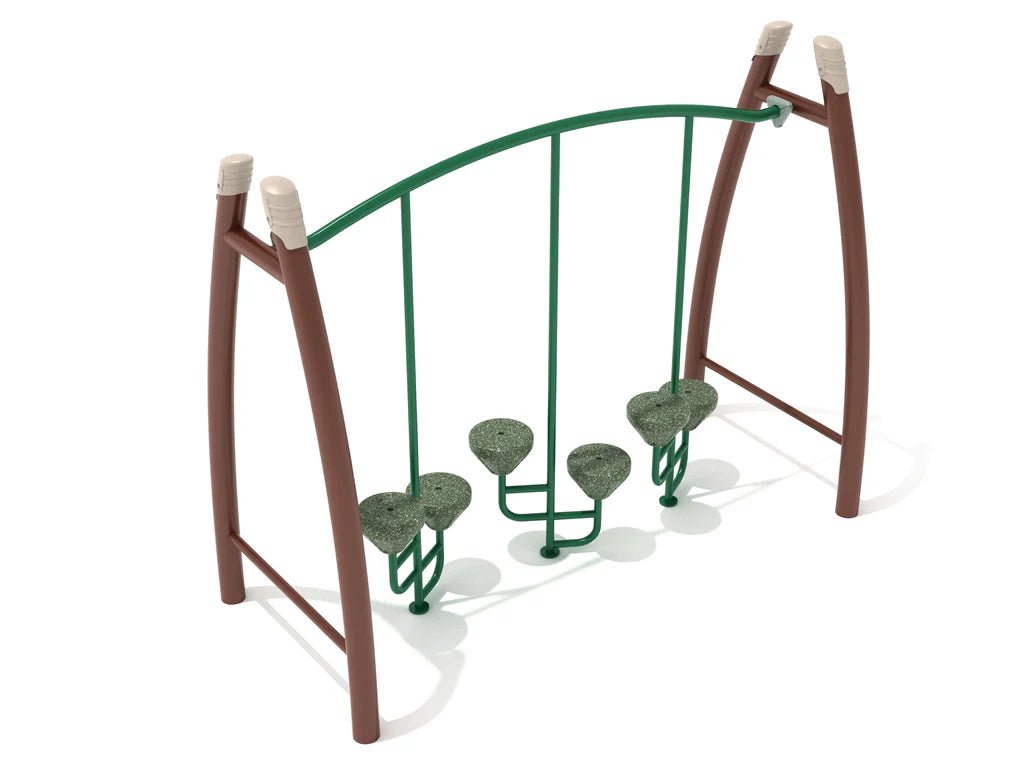 Playground Equipment Curved Post Pebble Bridge (PGS031) - SchoolOutlet