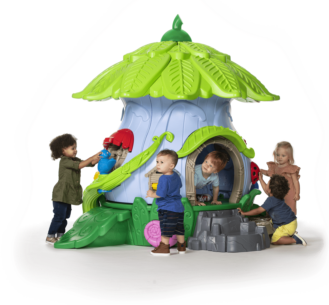 Playground Equipment Happy Hollow Toddler Playhouse (PHH00X) - SchoolOutlet