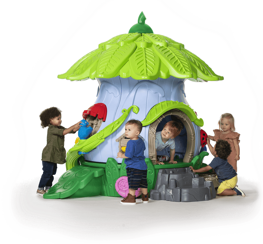 Playground Equipment Happy Hollow Toddler Playhouse (PHH00X) - SchoolOutlet