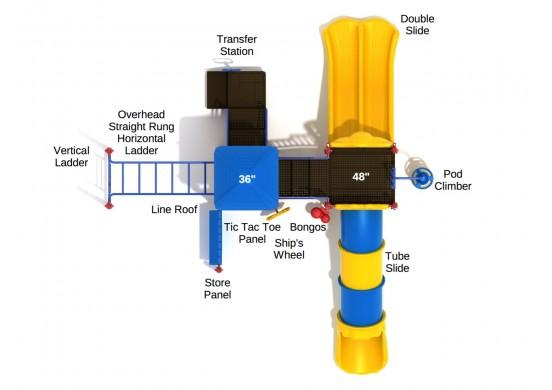 Playground Equipment Tidewater Club (PKP007X) - SchoolOutlet