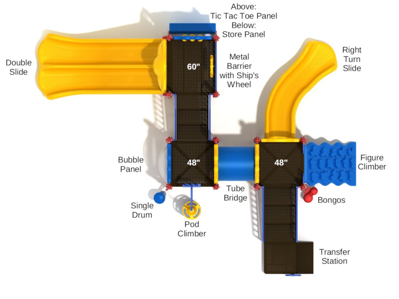 Playground Equipment Rose Creek (PKP018X) - SchoolOutlet
