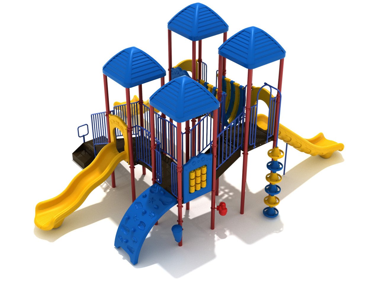Playground Equipment Brook's Towers Playground Set (PKP019X) - SchoolOutlet
