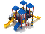 Playground Equipment Brook's Towers Playground Set (PKP019X) - SchoolOutlet