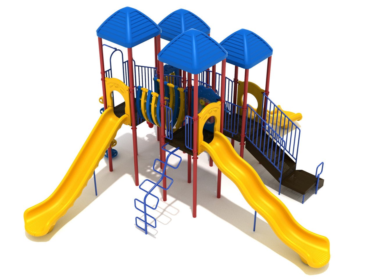 Playground Equipment Brook's Towers Playground Set (PKP019X) - SchoolOutlet
