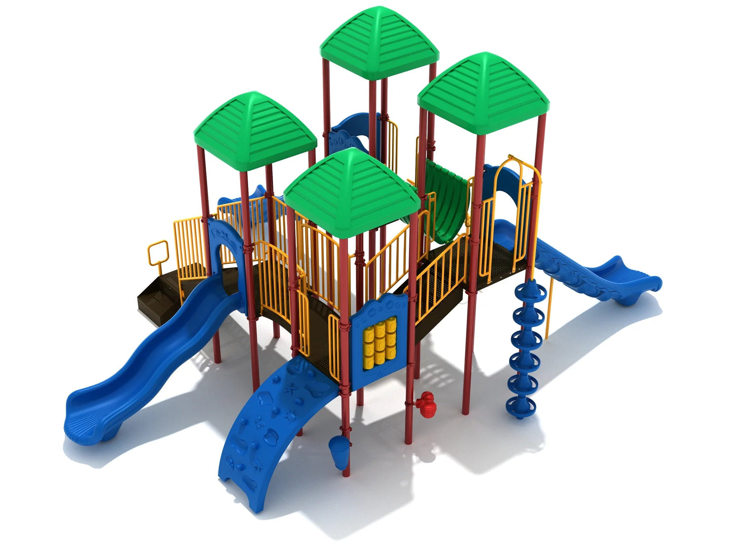 Playground Equipment Brook's Towers Playground Set (PKP019X) - SchoolOutlet