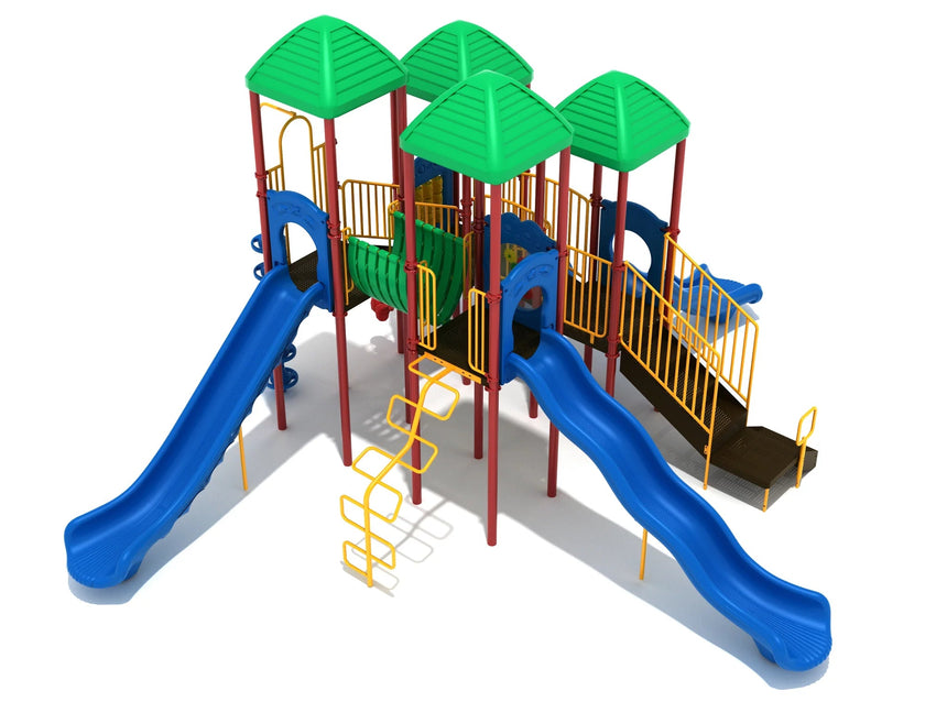 Playground Equipment Brook's Towers Playground Set (PKP019X) - SchoolOutlet