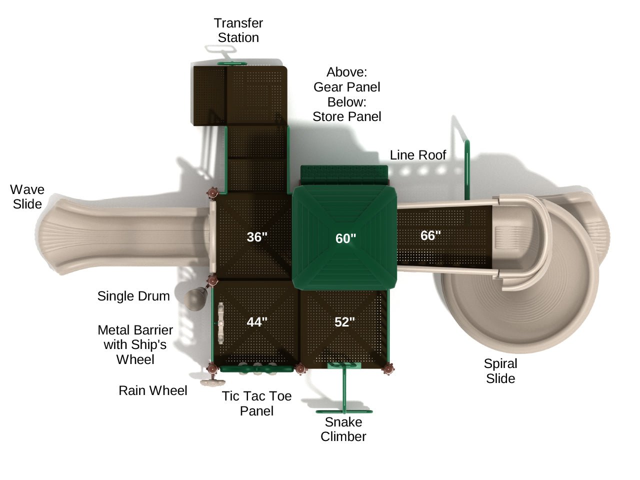 Playground Equipment Hoosier Nest (PKP023X) - SchoolOutlet