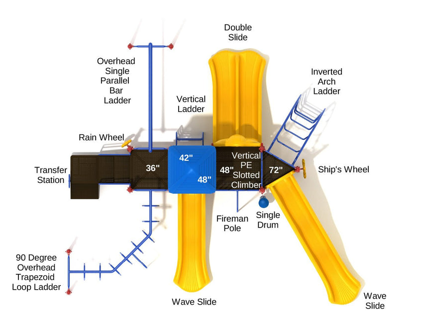 Playground Equipment Imperial Springs (PKP024X) - SchoolOutlet