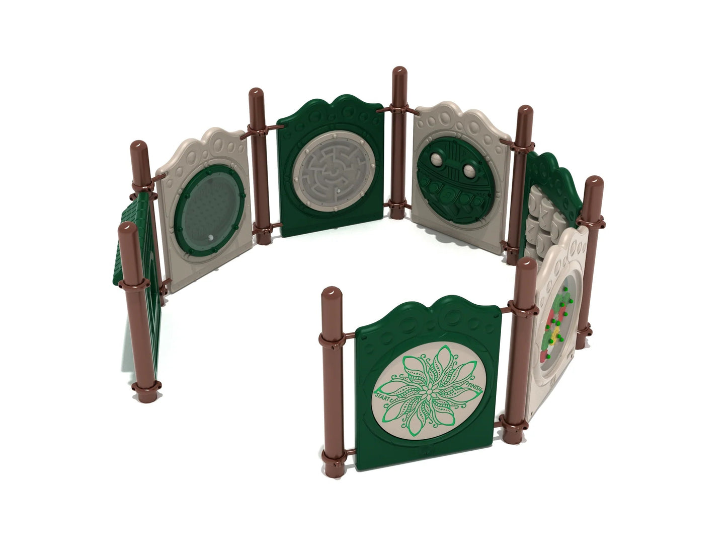 Playground Equipment Camp Walden Kids' Corral Playground (PKP025X) - SchoolOutlet