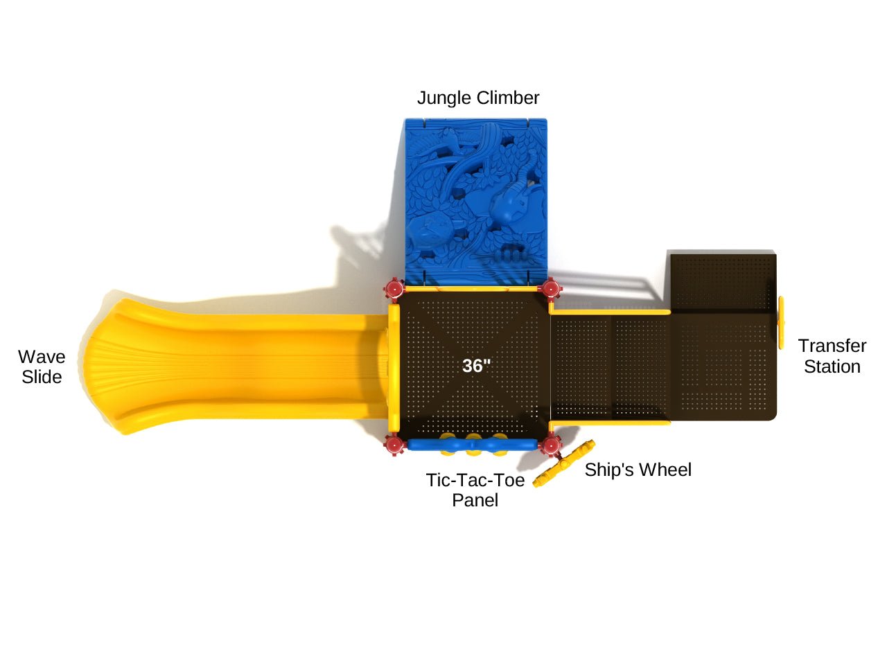 Playground Equipment Patriot's Point (PKP028X) - SchoolOutlet