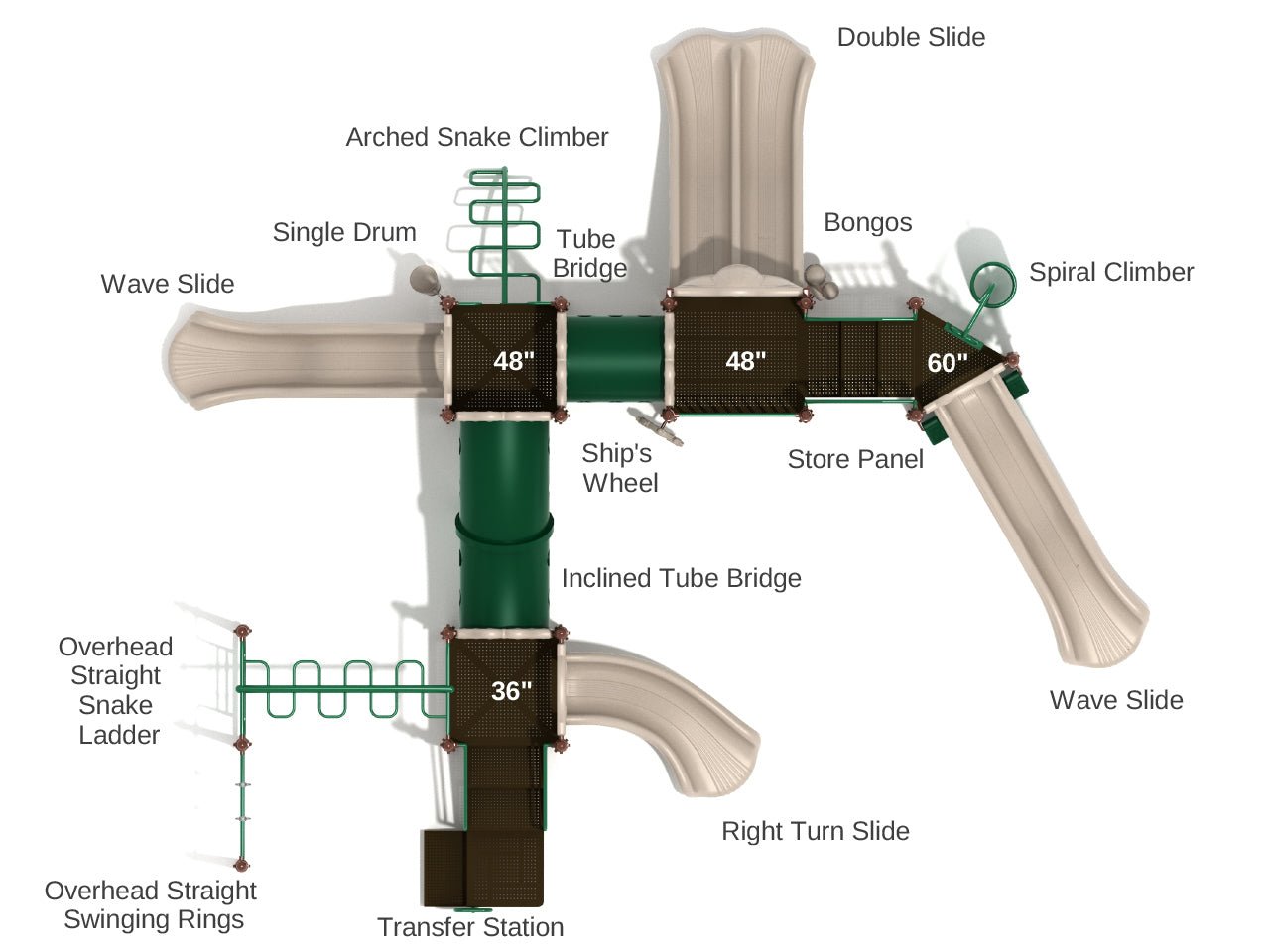 Playground Equipment Grand Venetian (PKP029X) - SchoolOutlet