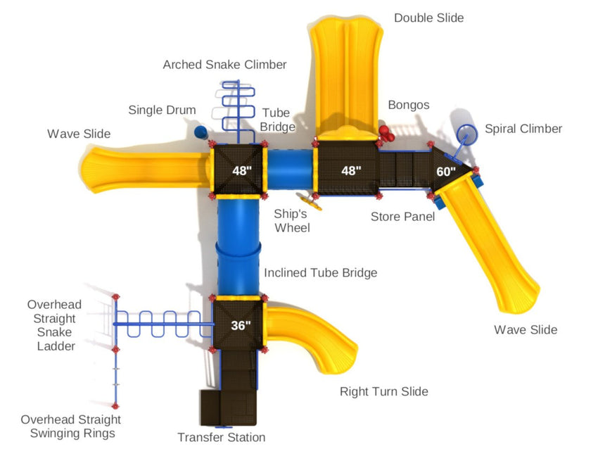 Playground Equipment Grand Venetian (PKP029X) - SchoolOutlet