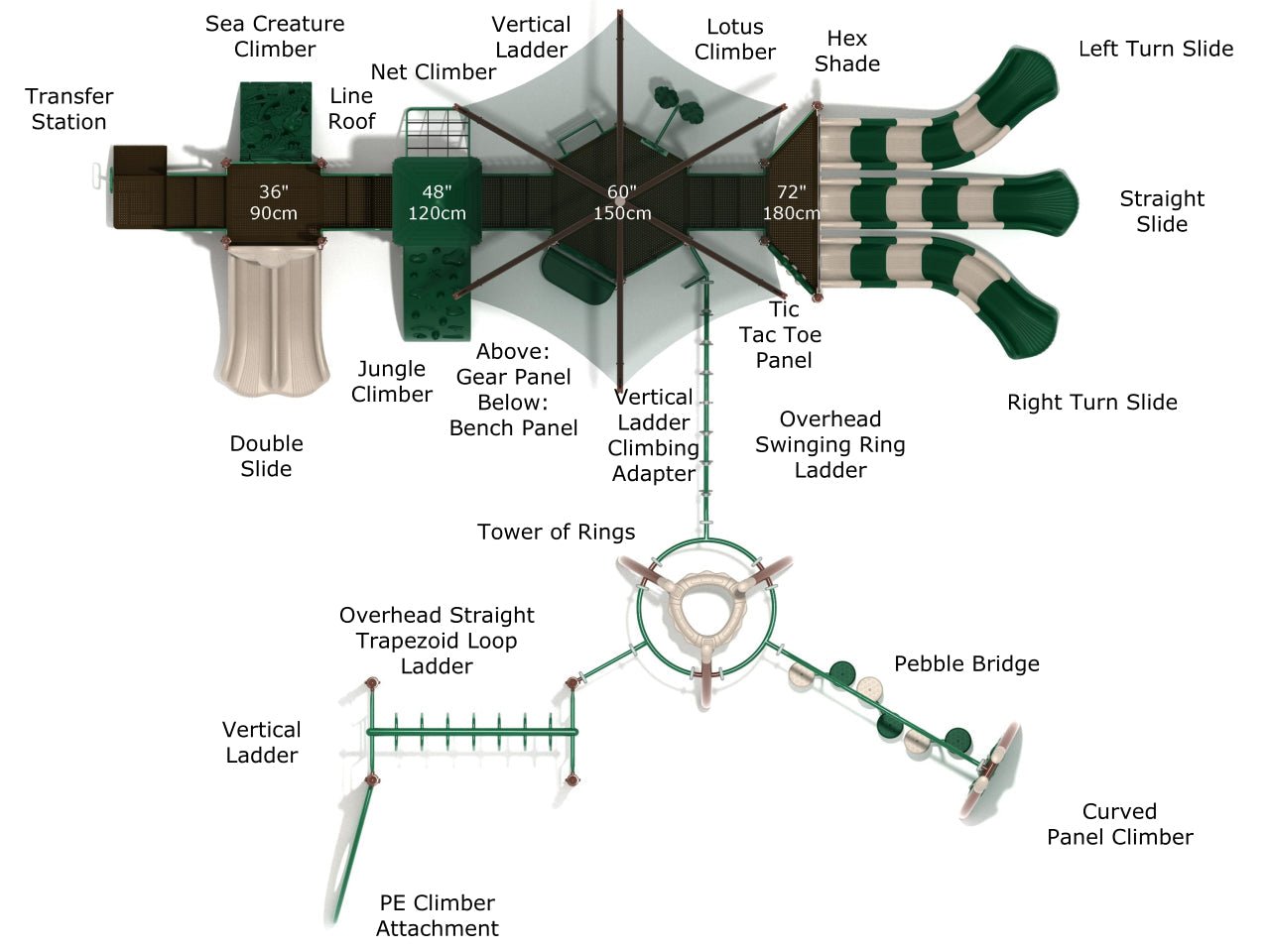 Playground Equipment Pioneer Place (PKP032X) - SchoolOutlet