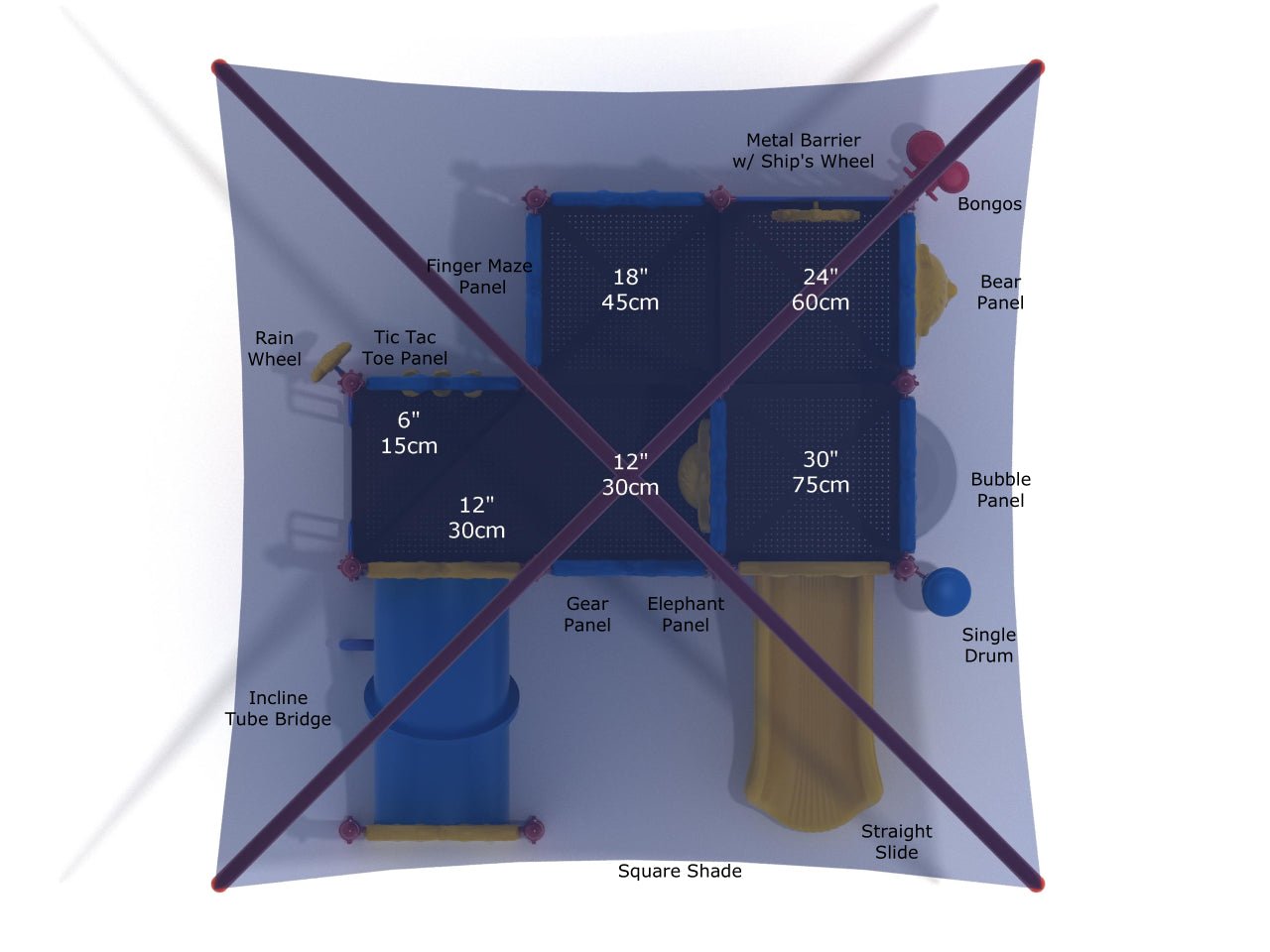 Playground Equipment Monument Views (PKP035X) - SchoolOutlet