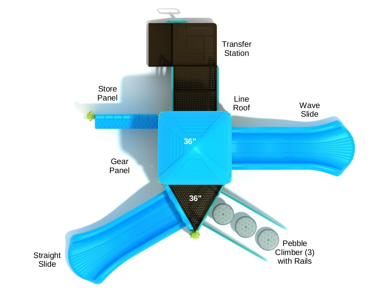 Playground Equipment Palo Alto (PKP105) - SchoolOutlet