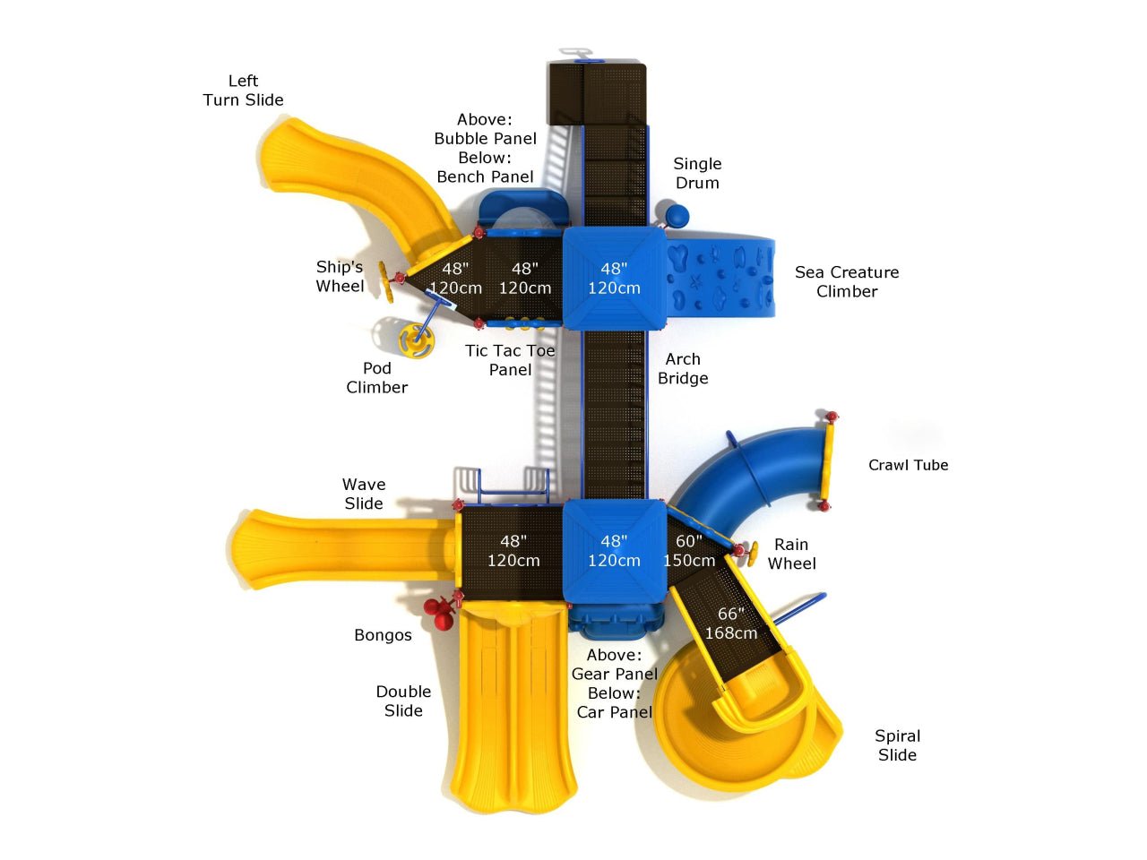 Playground Equipment Honolulu (PKP155X) - SchoolOutlet