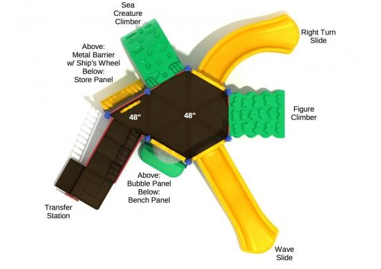 Playground Equipment Costa Mesa (PKP165) - SchoolOutlet
