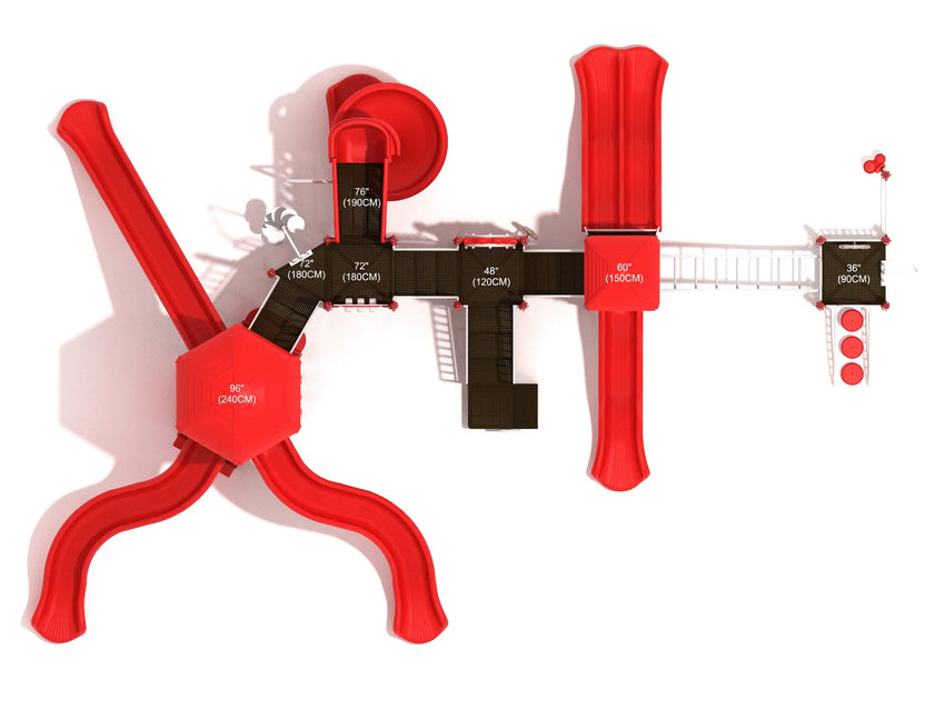 Playground Equipment Wood's Cross (PKP283) - SchoolOutlet