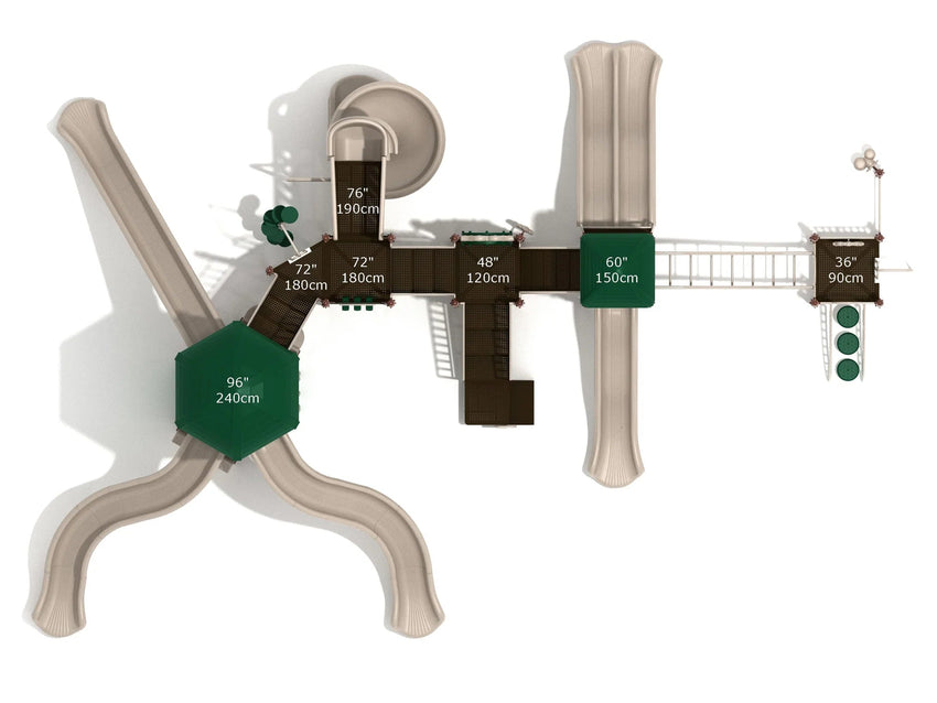 Playground Equipment Wood's Cross (PKP283) - SchoolOutlet