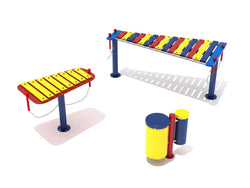 Playground Equipment Rhythm Group of Three (PMC005X)